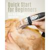 image:imageoneisall Dog Clipper Low Noise Dog Nail Grinder Paw Trimmer with 2 LED Lights
