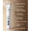image:imageoneisall Quiet Cat Clippers for Matted Hair 3 in 1 Cat Grooming Kit with LCD Display Cat Hair Trimmer for Paw Trimmer 3 Speed Cordless IPX7 Waterproof Pet Clippers for Butt Paw Back Ear Face