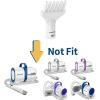 image:imageoneisall Replacement Finger Nozzle for BM1 Dog Grooming Vacuum Blow Dryer and Clippers