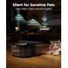 image:imageoneisall Wireless Filterless Cat Water Fountain Separate Clean and Dirty Water Pet Fountain with Stainless Steel Bowl 35L118oz Quiet No Filter Smart Automatic Cat Water Dispenser Indoor BlackBlack