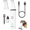 image:imageoneisall Dog Clippers with Double Blades and Dog Clippers for Grooming Thick Hair Silver
