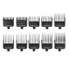 image:imageOneisall 10Pcs Attachment Guide Comb Guards Only Fits Dog ClippersASIN B09QFRN3D5 Model RFC676 15mm3mm45mm6mm10mm13mm16mm19mm22mm25mm Cut Length Black