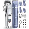 image:imageoneisall Dog Clippers for Grooming for Thick Heavy Coats All in One Cordless Dogs Grooming Kit Nail Grinder Paws Eyes Ears Face Rump