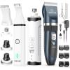 image:imageoneisall Dog Shaver Clippers Low Noise Dog Nail Grinder and Paw Trimmer Kit