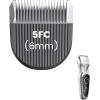 image:imageoneisall 4FC5FC7FC Blades Included DTJ001 Silver Dog Clippers for Grooming Thick Hair and 3PCS Replacement Blades
