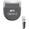 image:imageoneisall 4FC5FC7FC Blades Included DTJ001 Silver Dog Clippers for Grooming Thick Hair and 3PCS Replacement Blades