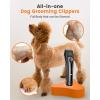 image:imageoneisall Dog Clippers for Grooming Doodles Poodles Thick Curly Hair and 2Speed Dog Paw Trimmer