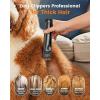 image:imageoneisall Dog Clippers for Grooming Doodles Poodles Thick Curly Hair and 2Speed Dog Paw Trimmer
