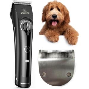 image:imageoneisall Dog Clippers for Grooming Doodles Poodles Thick Curly Hair and Replacemenet Blades