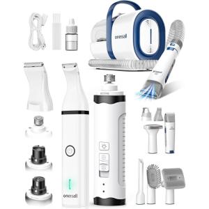 image:imageoneisall Dog Grooming Vacuum Dog Nail Grinder and Paw Trimmer Kit
