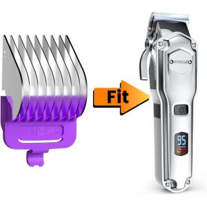 image:imageoneisall 25 mm Purple Metal Combs for Dog Clippers