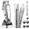 image:imageoneisall 4 in 1 Dog Grooming Kit with LCD Display and Dog Grooming Clippers for Thick Heavy Coats