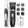image:imageoneisall Quiet Cat Clippers for Matted amp Long Hair LowNoise Dog Paw Trimmer with LED Light