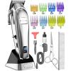image:imageoneisall 4 in 1 Dog Grooming Kit with LCD Display and Dog Grooming Clippers for Thick Heavy Coats