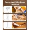 image:imageoneisall Dog Grooming Vacuum  15000Pa Suction Captures 99 Pet Hair to Reduce Shedding Dog Grooming Clippers amp Quiet Brush 59dB with 4 Accessories 2L Dust Canister for Home Cleaning