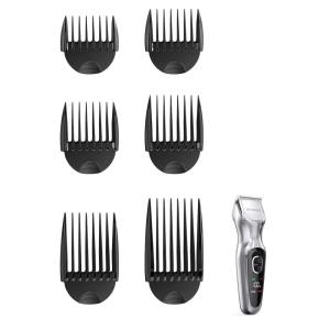 image:image6Pcs Attachment Guide Comb Guards for DTJ001 Silver Dog Clippers