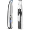 image:imageoneisall LowNoise Dog Paw Trimmer with LED Light and Upgraded 2Speed Dog Paw Trimmer Silver