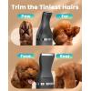 image:imageoneisall Dog Clippers with Double Blades Black and 2Speed Dog Paw Trimmer