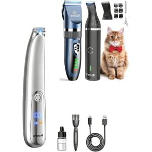 image:imageoneisall Cat Clippers and Paw Trimmer 3 in 1 Cat Grooming Kit and 2Speed Pet Paw Trimmer