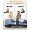 image:imageoneisall Cat Clippers for Matted Hair2 in 1 Cat Grooming KitQuiet Cordless Cat Clippers and Cat Paw Trimmer for GroomingCat Hair Trimmer Shaver for Cats Dogs Animals