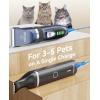 image:imageoneisall Cat Clippers for Matted Hair2 in 1 Cat Grooming KitQuiet Cordless Cat Clippers and Cat Paw Trimmer for GroomingCat Hair Trimmer Shaver for Cats Dogs Animals