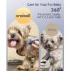 image:imageoneisall Small Dog Clippers Grooming Kit 4 in 1 Quiet Cordless Dog Paw Trimmer amp Nail GrindersIPX7 Waterproof Dog Trimmers for Small Dogs