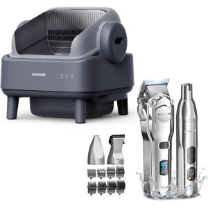 image:imageoneisall Pet Grooming Clippers and Self Cleaning Cat Litter Box