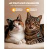 image:imageoneisall Automatic Cat Feeder with Camera for 2 Cats 1080P HD Night Vision 20 Cups5L Cat Feeder Automatic 2Way Audio 5G WiFi APP Remote Control Pet FeederDual Cameras