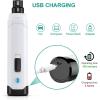 image:imageoneisall Dog Nail Trimmer  Upgraded 2 Speed Quiet USB Rechargeable Professional Pet Nail Grinder Paws Grooming amp Smoothing Claw Care for Small Medium Large Dogs amp Cats White
