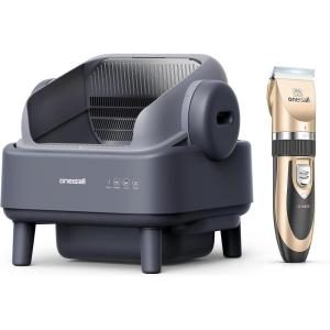 image:imageoneisall Pet Shaver Cordless Clippers and Self Cleaning Litter Box