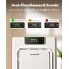 image:imageoneisall Air Purifiers for Home Pets with DoubleSided H13 HEPA Washable Filters Large Rooms Up to 2200Ft Air Purifier for DanderOdors Pet Fluff HairsSmokeDustPP02