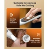 image:imageoneisall Dog Clipper Low Noise Low Noise Dog Paw Trimmer with LED Light Paw Trimmer for Dogs 08inch Widen Blade 35dB Cordless