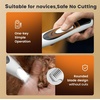 image:imageoneisall FC11 Dog Paw Trimmer with LED Light Low Noise Paw Trimmer for Dogs amp Cats 08inch Widen Blade Cordless  White