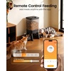 image:imageoneisall Automatic Cat Feeder for 2 Cats 5GHz amp 24GHz WiFi Cat Feeder with App Control 7L32Cup Timed Food Dispenser with Portion Control Dual Stainless Steel Bowls5G WiFi