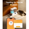 image:imageoneisall WiFi Automatic Cat Feeder and Water Dispenser 2in1 Timed Cat Feeder and GravityFed Water System 36Cups85L Large Capacity Pet Feeder EasyClean Dry Food Dispenser with APP ControlWiFi