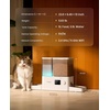 image:imageoneisall WiFi Automatic Cat Feeder and Water Dispenser 2in1 Timed Cat Feeder and GravityFed Water System 36Cups85L Large Capacity Pet Feeder EasyClean Dry Food Dispenser with APP ControlWiFi