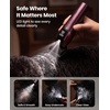 image:imageoneisall Dog Clippers for Grooming Thick Hair Professional 9000RPM 5 Speed with 5 in 1 DLC Blade 280min Cordless Low Noise Dog Grooming Kit with 8 Metal Combs Carring Case for Dogs Cats PetRed