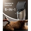 image:imageoneisall Dog Clippers for Grooming Thick Hair Professional 9000RPM 5 Speed with 5 in 1 DLC Blade 280min Cordless Low Noise Dog Grooming Kit with 8 Metal Combs Carring Case for Dogs Cats PetGold