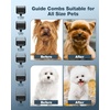image:imageoneisall Dog Clippers for Grooming for Thick Heavy CoatsLow Noise Dog Grooming KitRechargeable Cordless Pet Shaver with Stainless Steel BladeWaterproof Dog Shaver for Dogs Pets and Animals Sliver