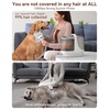 image:imageoneisall Dog Hair Vacuum Groomer with Dog Clippers for Thick Coats 3L Large Dust Bin Dog Vacuum for Shedding Grooming Including 6 Tools for Short Medium and Long Thick Hair Pets Sliver