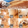 image:imageoneisall Dog Grooming Kit Dog Grooming Clippers Professional Pet Grooming Vacuum with 7 Pet Grooming Tools for Shedding Thick amp Thin Dogs Cats Pet Hair Yellow