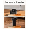 image:image32L108oz oneisall Cordless Stainless Steel Cat Water Fountain for Cat Dog  True WirelessUltra Quiet SilentFlow Pump3 Flow ModesEasy to Clean3Piece Design4000mAh Rechargeable5Layer FilterPump