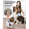 image:imageoneisall Dog Vacuum amp Dryer for Shedding Grooming LowNoise Dog Paw Trimmer with LED Light Paw Trimmer for Dogs 08inch20mm Wide Blade