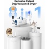image:imageoneisall Dog Vacuum amp Dryer for Shedding Grooming LowNoise Dog Paw Trimmer with LED Light Paw Trimmer for Dogs 08inch20mm Wide Blade