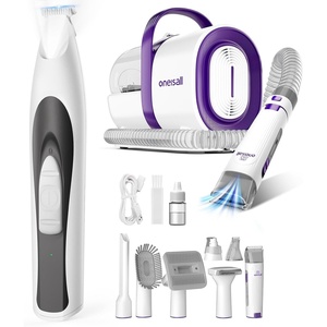 image:imageoneisall Dog Grooming Vacuumamponeisall LowNoise Dog Paw Trimmer with LED Light