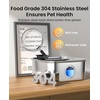 image:imageoneisall 8Set Filters for 10L264Gal Stainless Steel Dog Water Fountain10L Dog Fountain1 Sets Filters