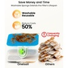 image:imageoneisall 8Set Filters for 10L264Gal Stainless Steel Dog Water Fountain10L Dog Fountain5 Sets Filters
