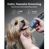 image:imageoneisall Professional Dog Clippers 8 Metal Combs with Carring Case  3700SPM 2Speed 2600mAh Swappable Battery Low Noise Dog Grooming Clippers for Thick Long Curly Matted Hair4 Length Blades