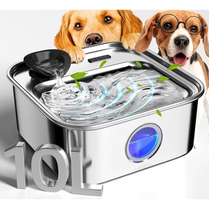 image:imageoneisall 8Set Filters for 10L264Gal Stainless Steel Dog Water Fountain10L Dog Fountain1 Sets Filters