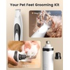 image:imageoneisall Dog Clippers with Double BladesCordless Small Pet Hair Grooming Trimmer2in1 Set